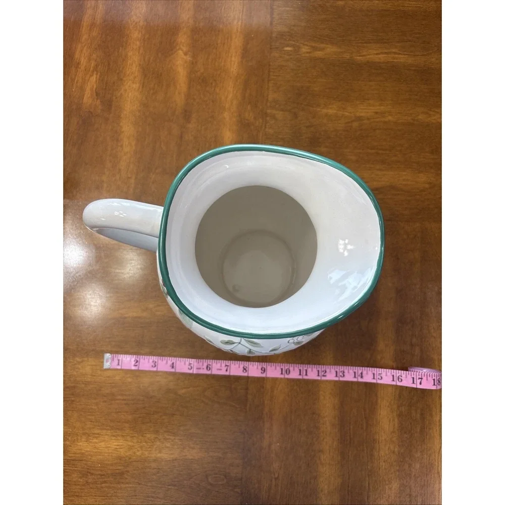 XL Pfaltgraff Winterberry Sculpted Pitcher 144 oz.  11